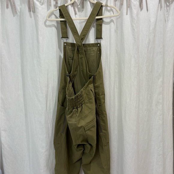 Burton Avalon Olive Ski Bib - Picture 4 of 7